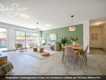 Vente Appartement 4 pièces 91 m2 Vaugneray