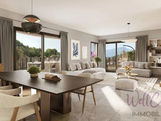 Vente Appartement 4 pièces 91 m2 Grésy sur Aix