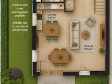 Vente Appartement 4 pièces 91 m2 Holtzheim