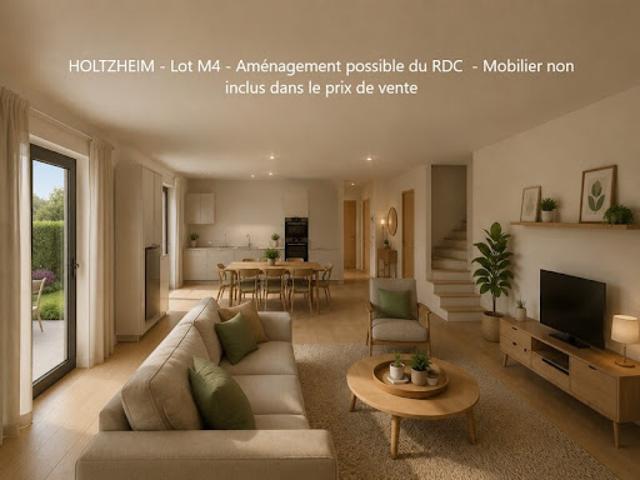 Vente Appartement 4 pièces 91 m2 Holtzheim