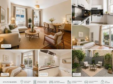 Vente Appartement 4 pièces 92 m2 Bordeaux