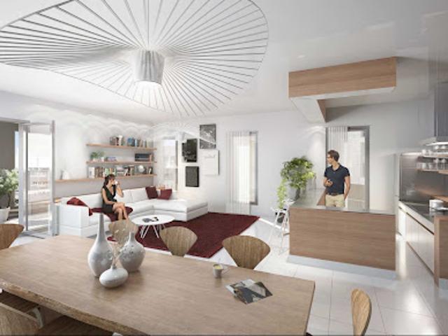Vente Appartement 4 pièces 92 m2 Lyon 3ème