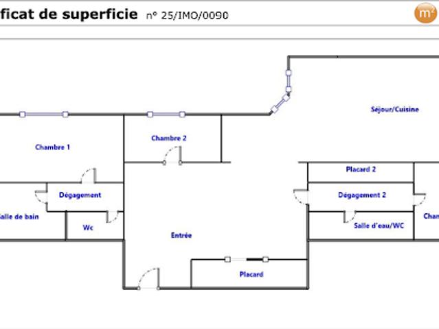 Vente Appartement 4 pièces 97 m2 Courbevoie