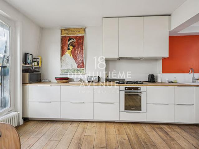 Vente Appartement 4 pièces 94.78 m2 Paris 18ème