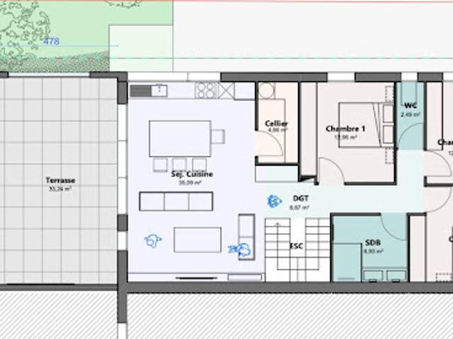 Vente Appartement 4 pièces 95.92 m2 Saint Paul lès Dax