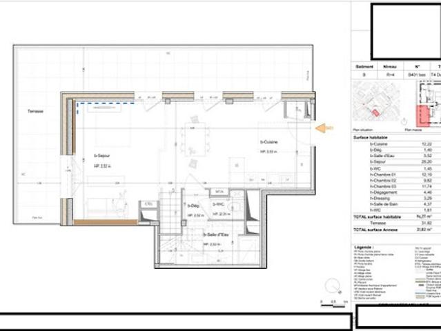 Vente Appartement 4 pièces 96 m2 Nantes