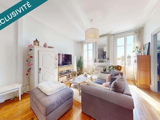 Vente Appartement 4 pièces 96 m2 Nancy