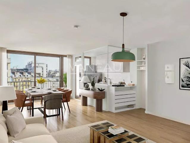 Vente Appartement 4 pièces 96 m2 Paris 15ème