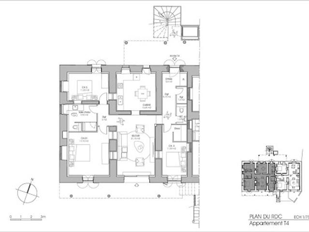 Vente Appartement 4 pièces 99 m2 Vichy