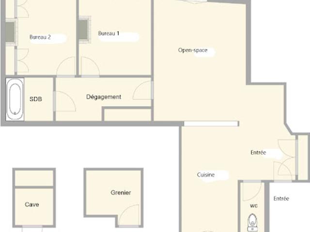 Vente Appartement 4 pièces 99 m2 Lyon 4ème
