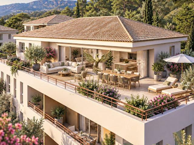 Vente Appartement 4 pièces 100 m2 Fuveau