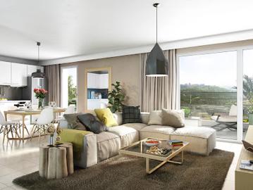 Vente Appartement 4 pièces 100 m2 La Madeleine