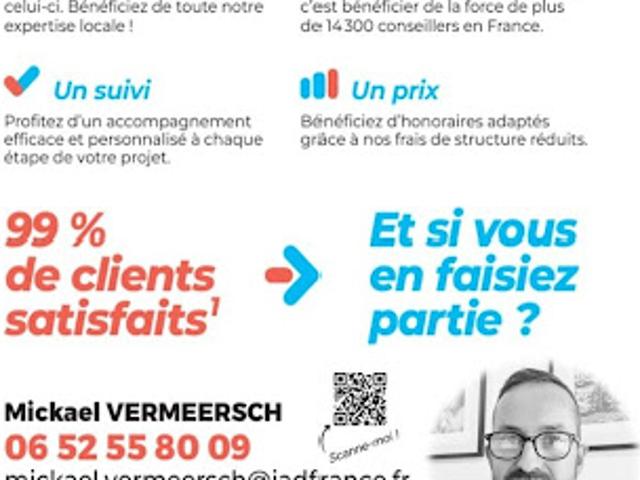 Vente Appartement 4 pièces 100 m2 Pont l'eveque