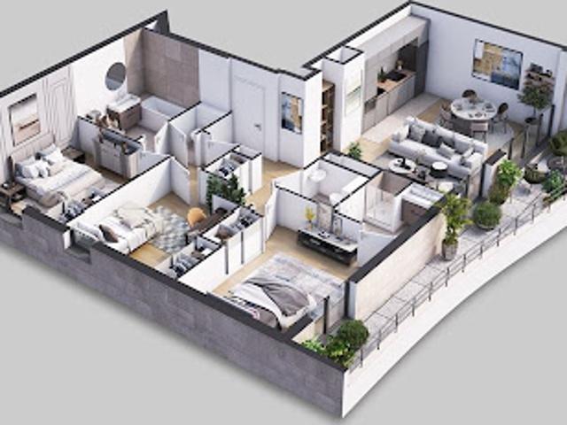 Vente Appartement 4 pièces 101 m2 Clichy