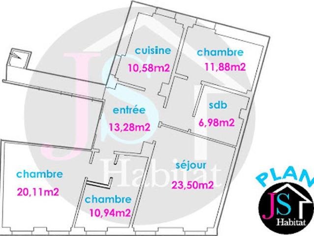 Vente Appartement 4 pièces 102 m2 Molsheim