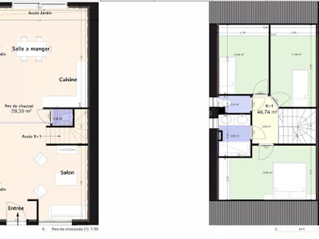 Vente Appartement 4 pièces 103 m2 Copponex