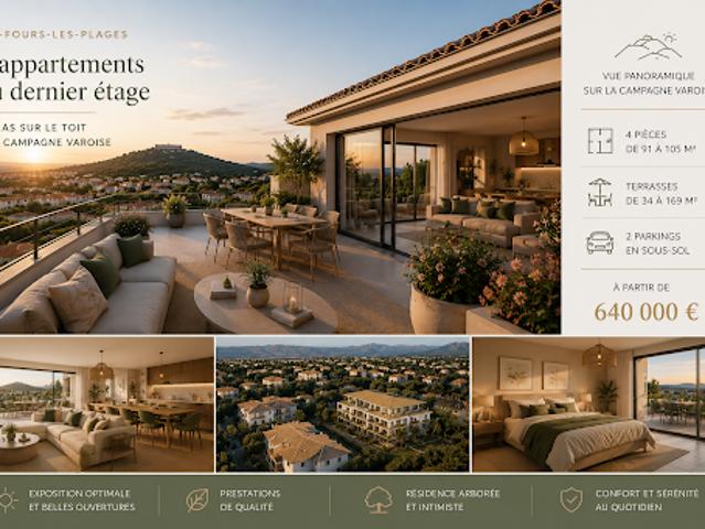 Vente Maison 4 pièces 90 m2 Six Fours les Plages
