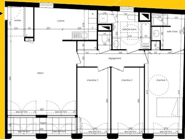 Vente Appartement 4 pièces 105 m2 Paris 17ème