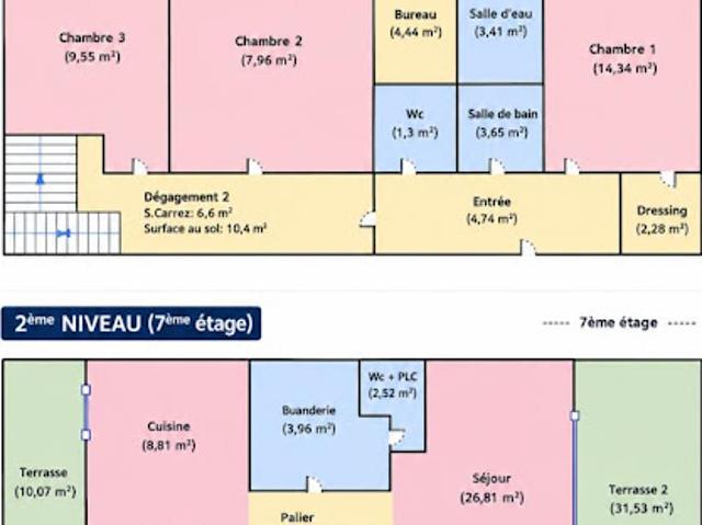 Vente Appartement 4 pièces 108 m2 Marseille 10ème