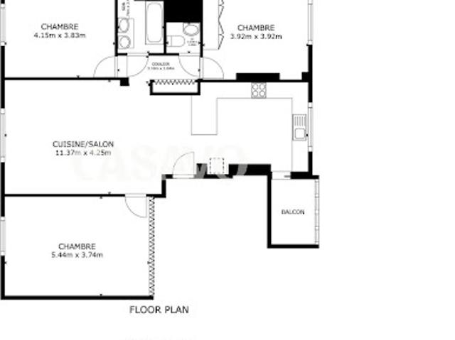 Vente Appartement 4 pièces 108 m2 Marseille 6ème
