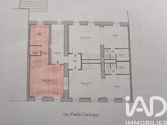Vente Appartement 4 pièces 108 m2 Villers la Montagne