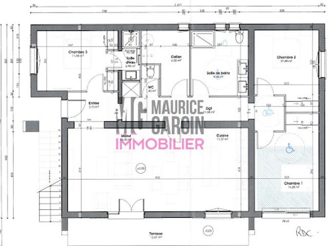 Vente Appartement 4 pièces 110 m2 L'Isle sur la Sorgue