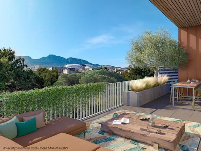 Vente Appartement 4 pièces 110 m2 Marseille 10ème