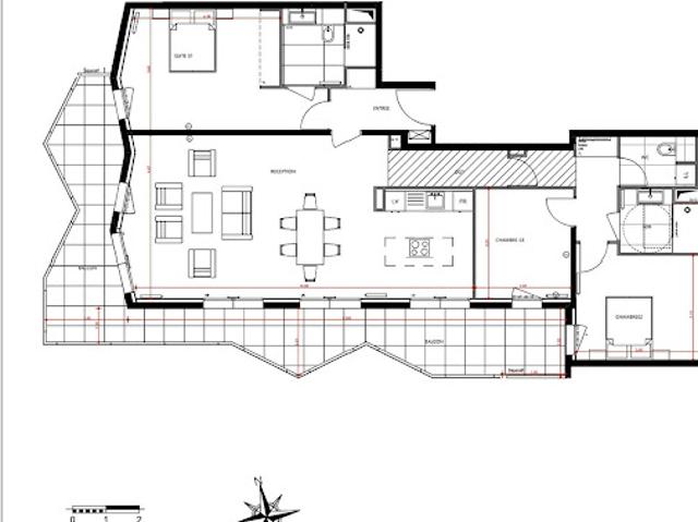 Vente Appartement 4 pièces 113 m2 Le Touquet Paris Plage