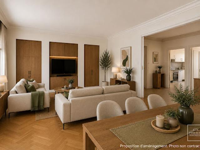 Vente Appartement 4 pièces 114.82 m2 Lyon 6ème