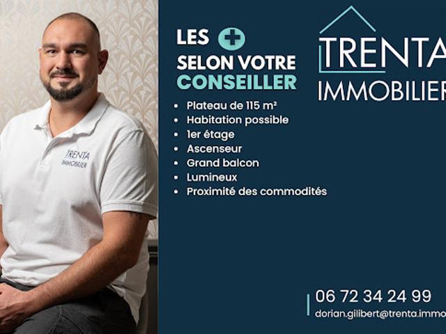 Vente Appartement 4 pièces 115.17 m2 Voiron