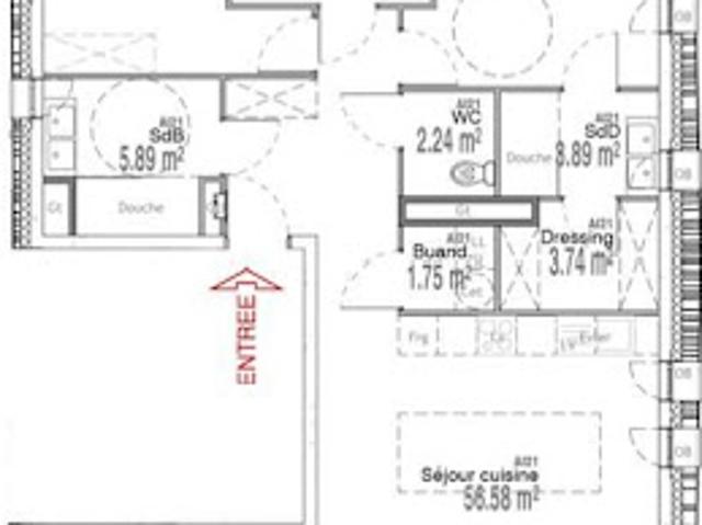 Vente Appartement 4 pièces 115 m2 Le Touquet Paris Plage