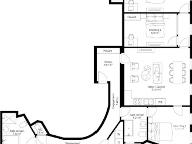 Vente Appartement 4 pièces 117 m2 Paris 9ème