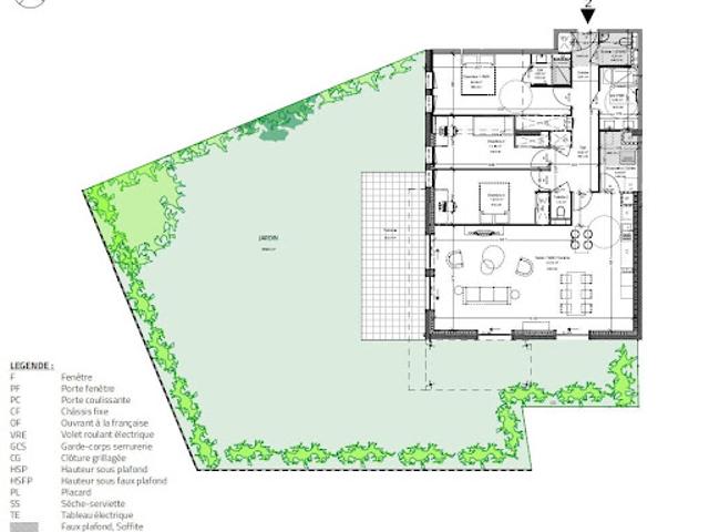 Vente Appartement 4 pièces 118.14 m2 Saint Cyr au Mont d'Or