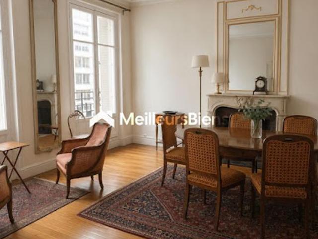 Vente Appartement 4 pièces 119 m2 Paris 16ème