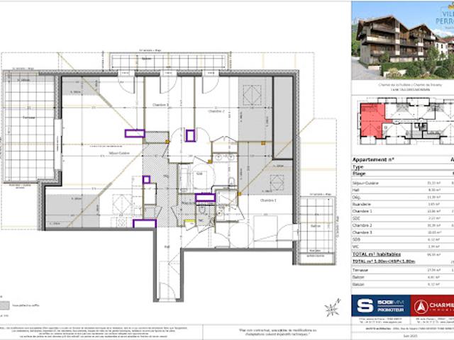 Vente Appartement 4 pièces 121.49 m2 Talloires Montmin