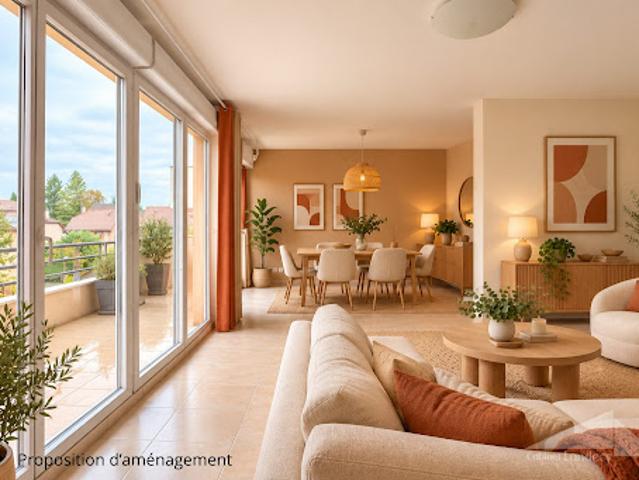 Vente Appartement 4 pièces 126 m2 Saint Genis Pouilly