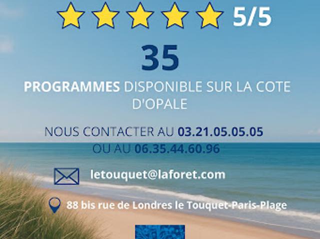 Vente Appartement 4 pièces 128 m2 Le Touquet Paris Plage