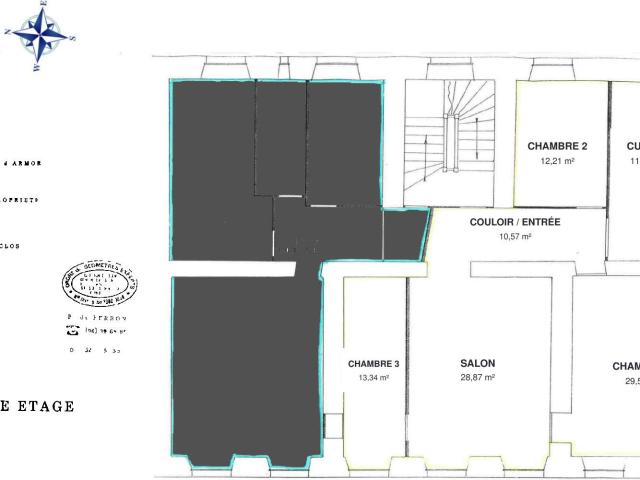 Vente appartement 4 pièces Dinan 22