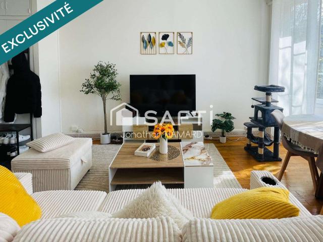 Vente appartement 4 pièces Nantes Canclaux Mellinet 44