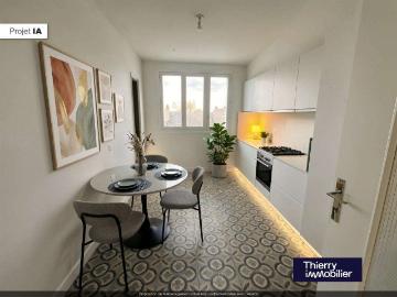 Vente appartement 4 pièces Nantes Canclaux Mellinet 44