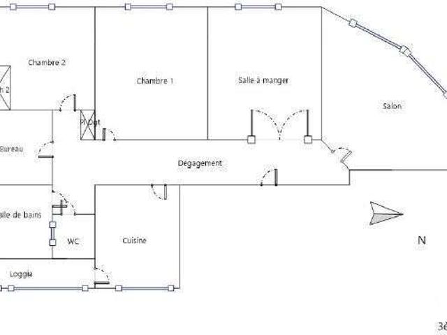 Vente appartement 4 pièces Rennes Centre Ville 35