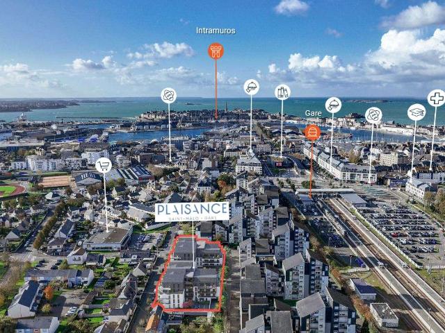 Vente appartement 4 pièces Saint Malo 35
