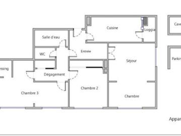 Vente Appartement 5 pièces 83 m2 Neuilly sur Marne