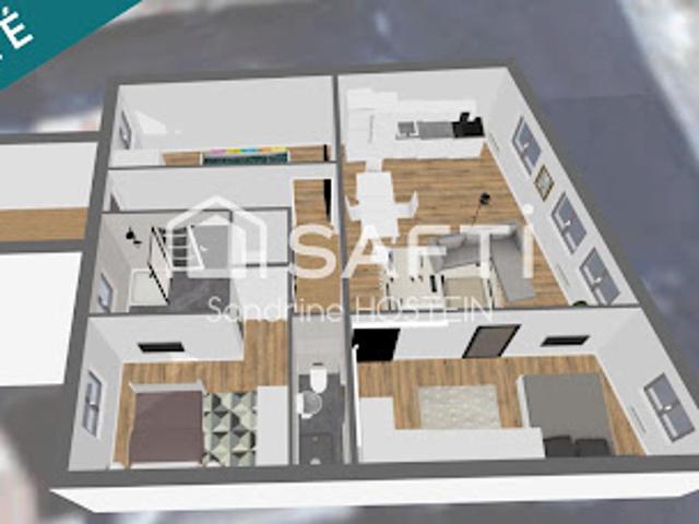 Vente Appartement 5 pièces 87 m2 Villerupt