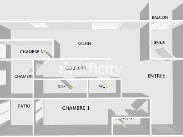 Vente Appartement 5 pièces 95 m2 Perpignan