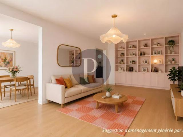 Vente Appartement 5 pièces 96.38 m2 Gentilly