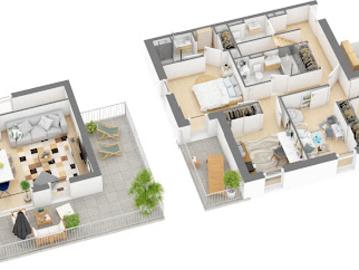 Vente Appartement 5 pièces 98 m2 Fenouillet