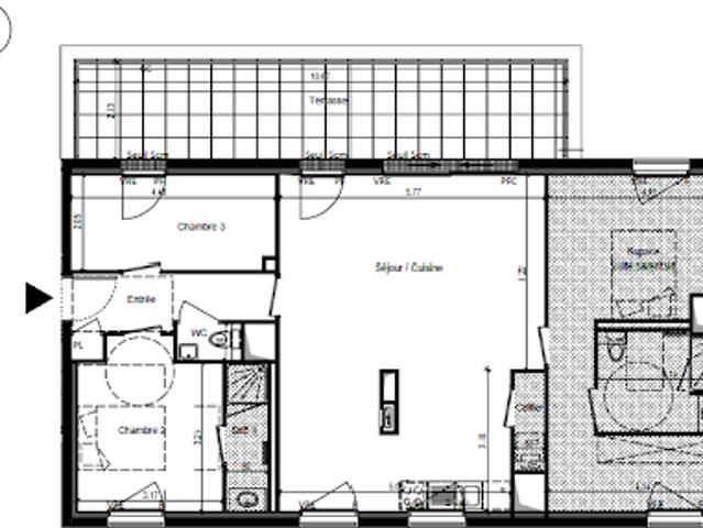Vente Appartement 5 pièces 99 m2 Nantes