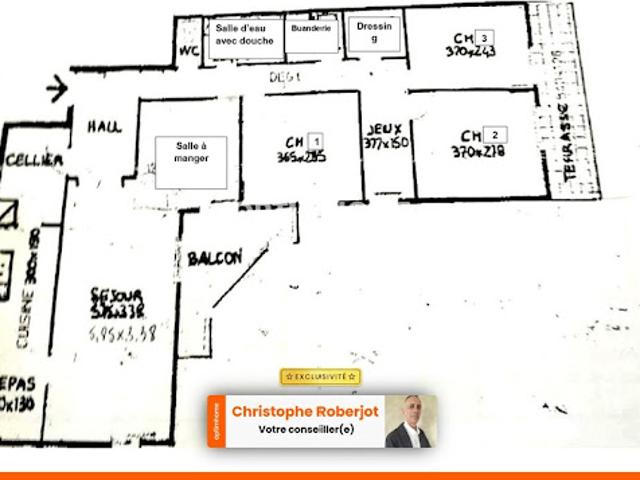 Vente Appartement 5 pièces 100 m2 Chalon sur saone