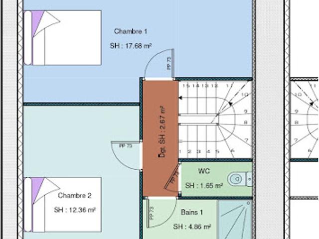 Vente Appartement 5 pièces 108.02 m2 Genas